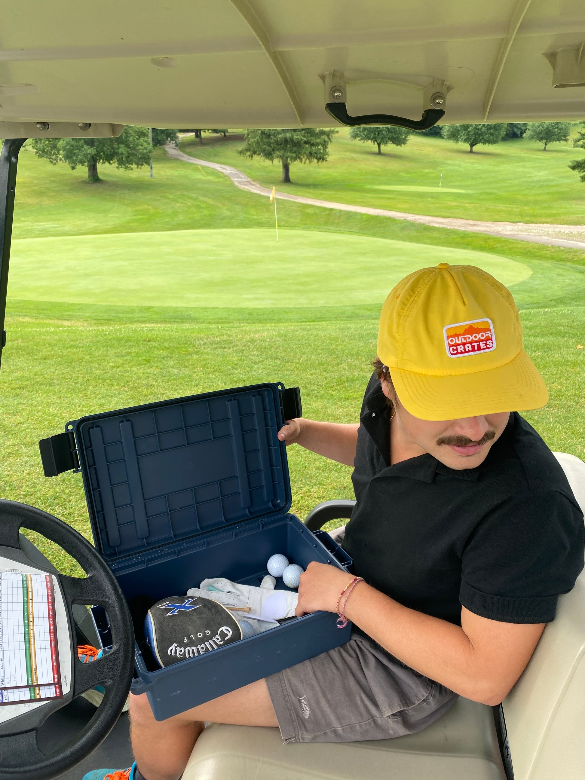 golf cart storage crate