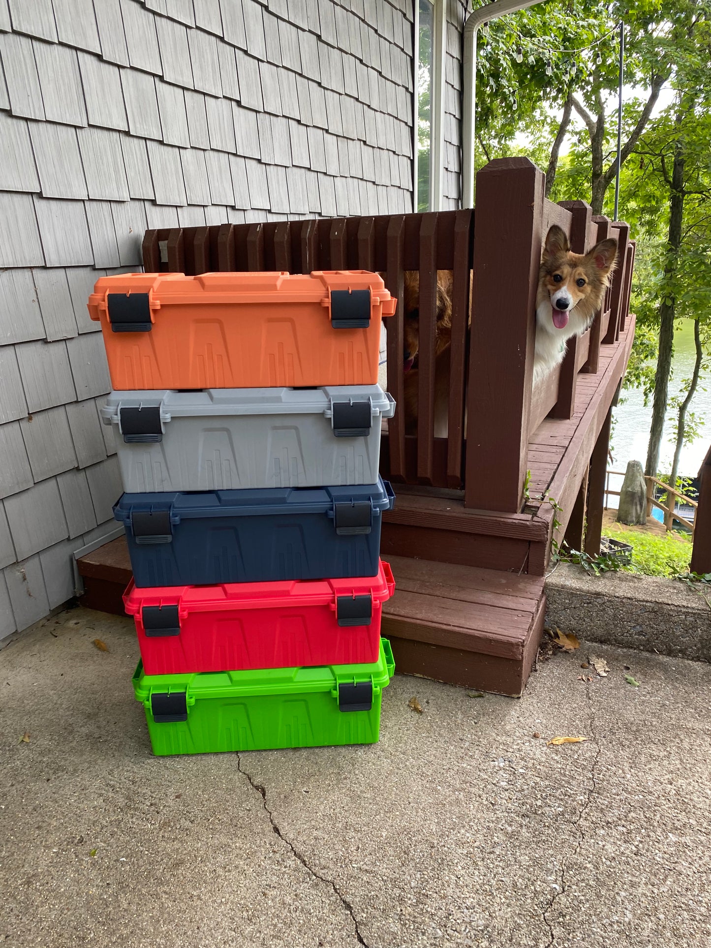 Divided Outdoor Crate - OCDC