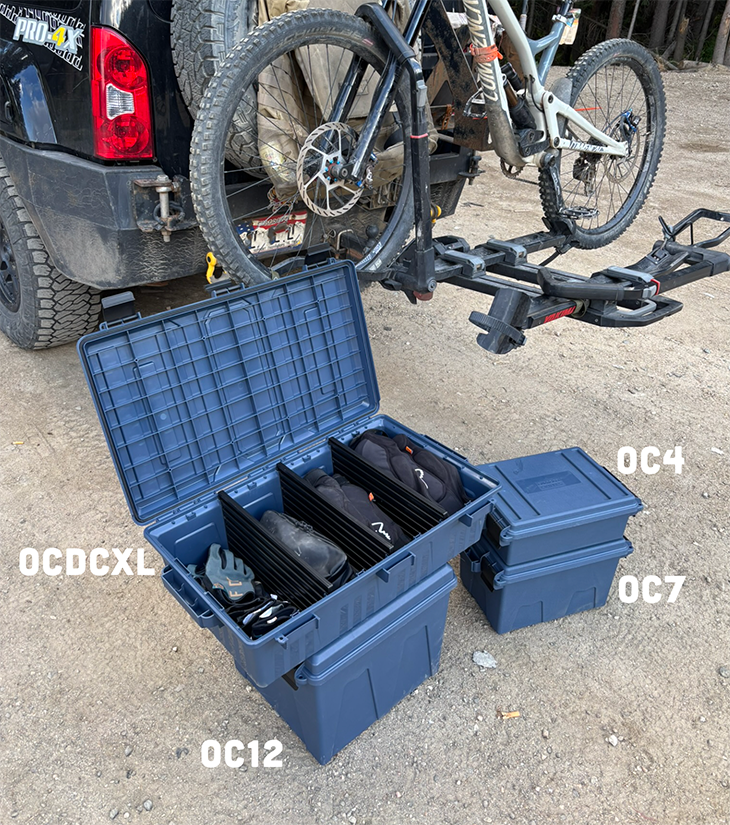 Large Divided Outdoor Crate - OCDCXL